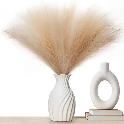 Artificial Pampas Grass Flower Bouquet For Home Wedding Decor