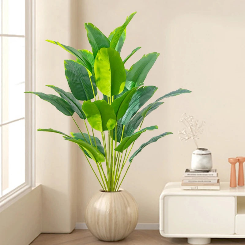 1pc Artificial Plants Large Tropical Palm Tree For Home Decor