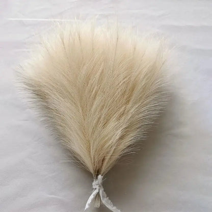 Artificial Pampas Grass Flower Bouquet For Home Wedding Decor