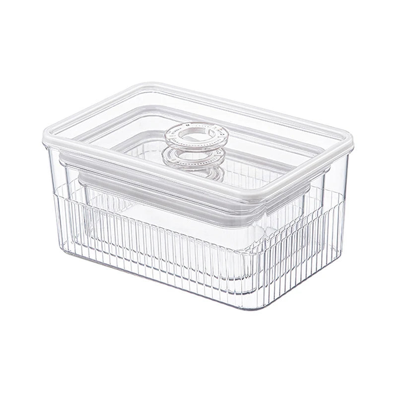 Transparent Fridge Organizer Food Storage