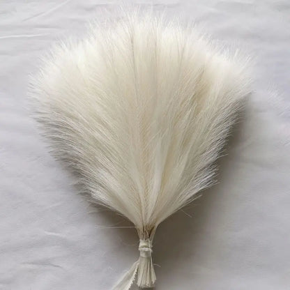 Artificial Pampas Grass Flower Bouquet For Home Wedding Decor