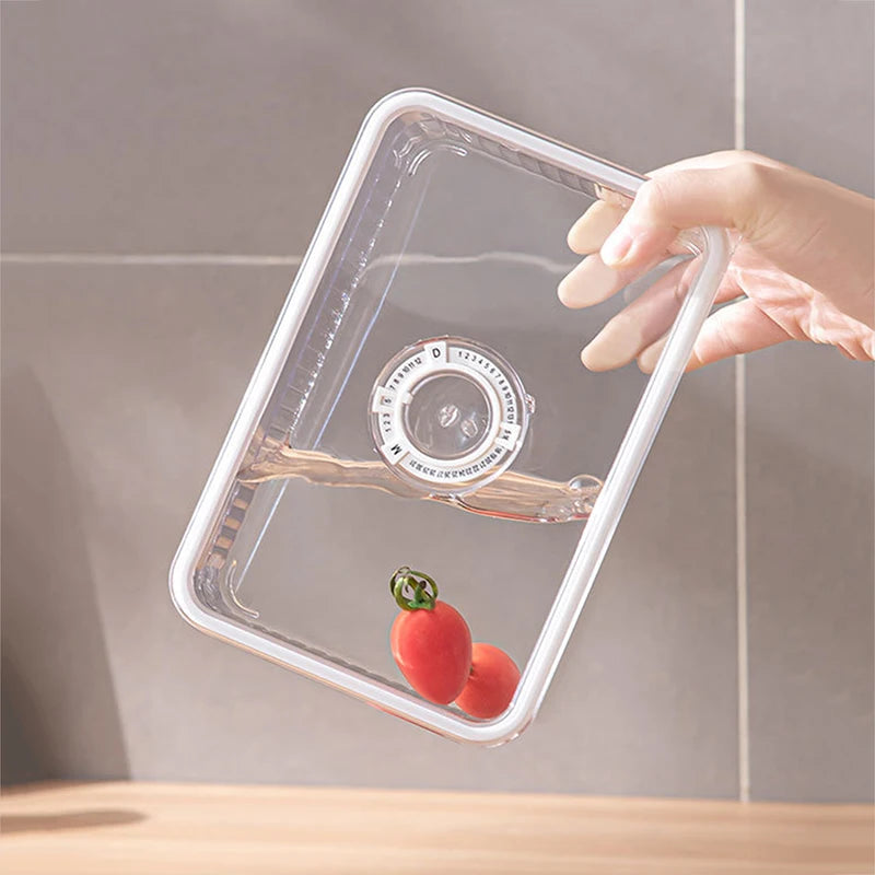 Transparent Fridge Organizer Food Storage